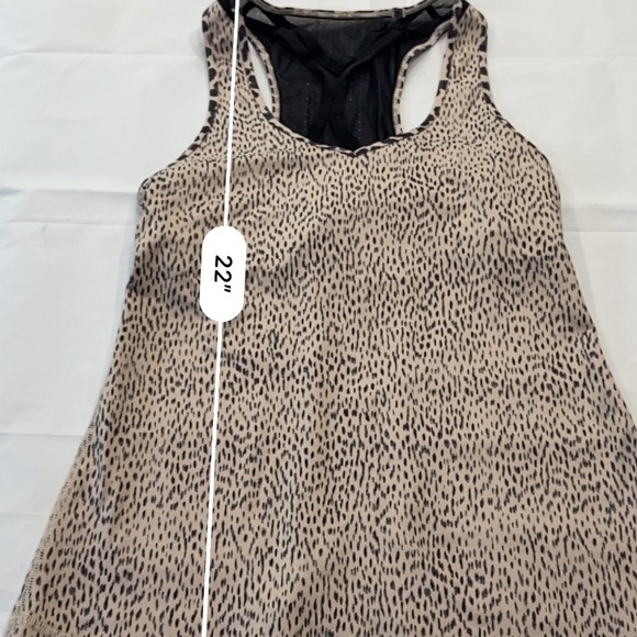 LULULEMON Leopard print Tankini top - Picture 3 of 8